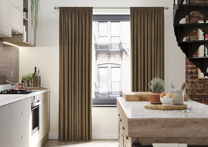 Wexley, Soft Truffle - Made to Measure Curtains - Image 3